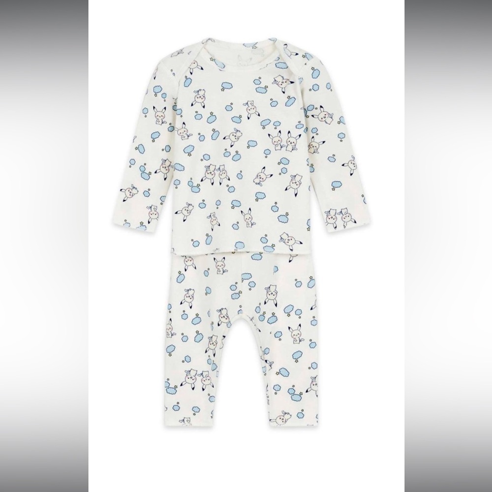 Bonpoint × Pokémon: monpoké Timi Shirt & Pants size: 18m